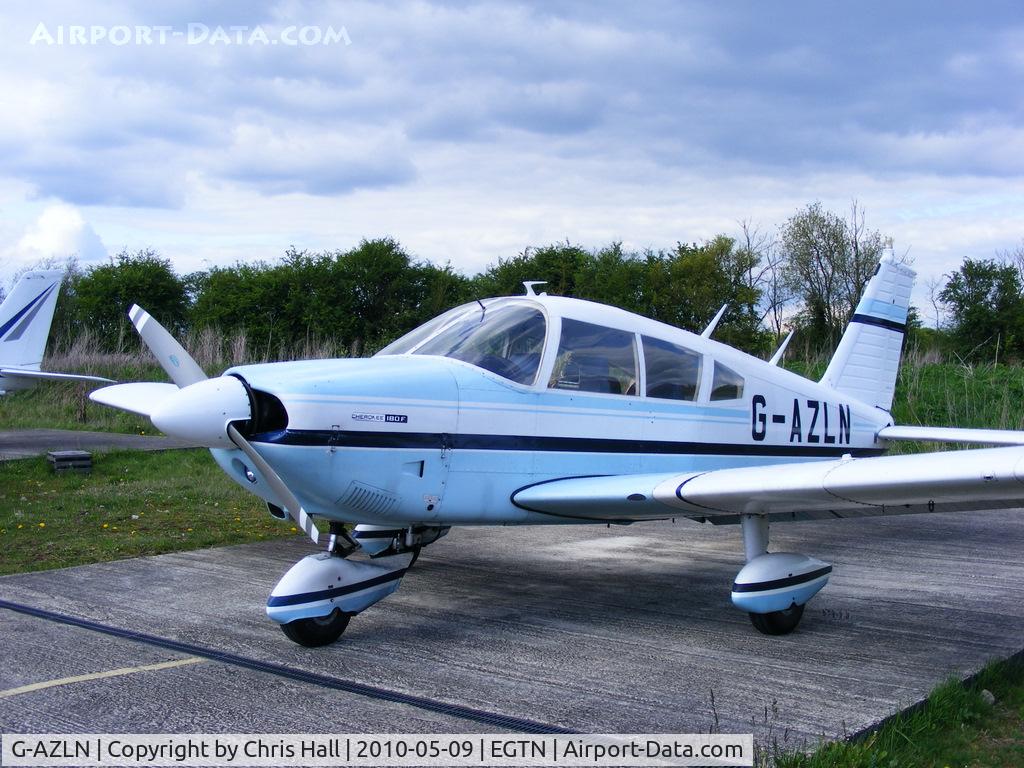 G-AZLN, 1971 Piper PA-28-180 Cherokee C/N 28-7105210, at Enstone Airfield