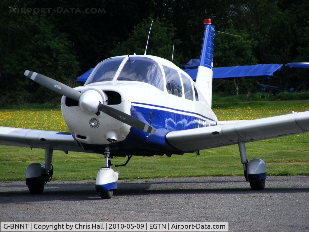 G-BNNT, 1976 Piper PA-28-151 Cherokee Warrior C/N 28-7615056, at Enstone Airfield