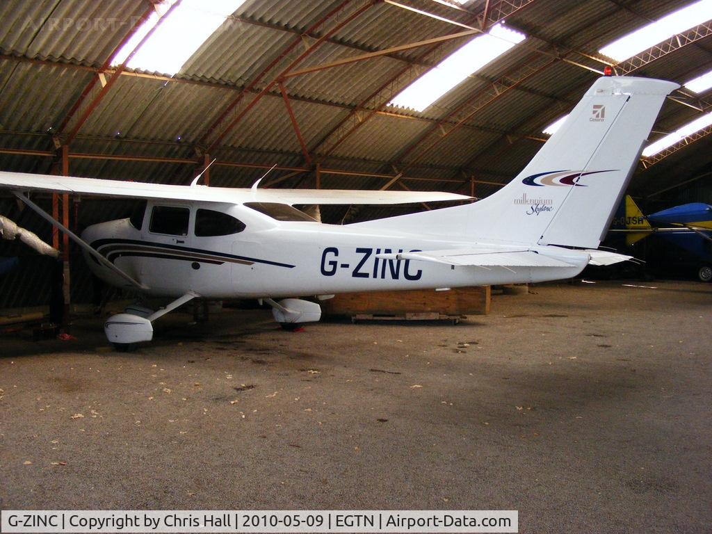 G-ZINC, 2000 Cessna 182S Skylane C/N 18280757, Cessna 182s Skylane at Enstone Airfield