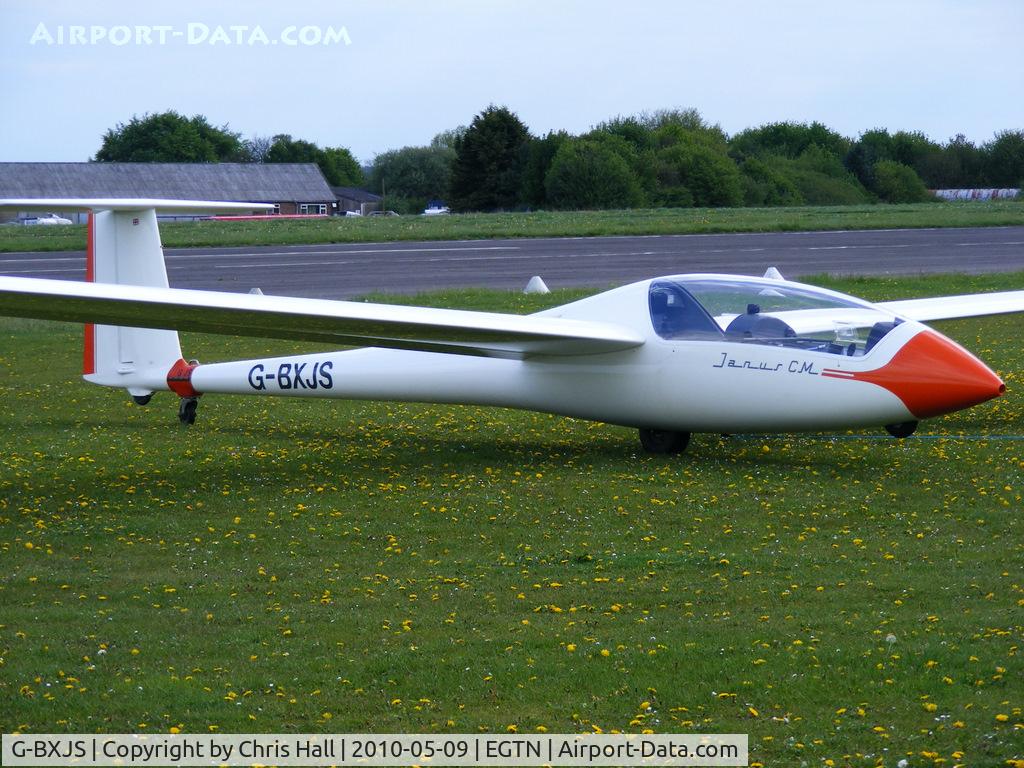 G-BXJS, 1990 Schempp-Hirth Janus CM C/N 35, at Enstone Airfield