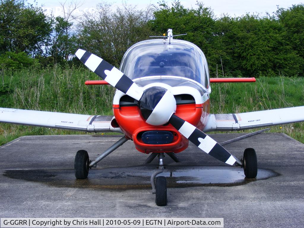 G-GGRR, 1974 Scottish Aviation Bulldog T.1 C/N BH120/272, at Enstone Airfield