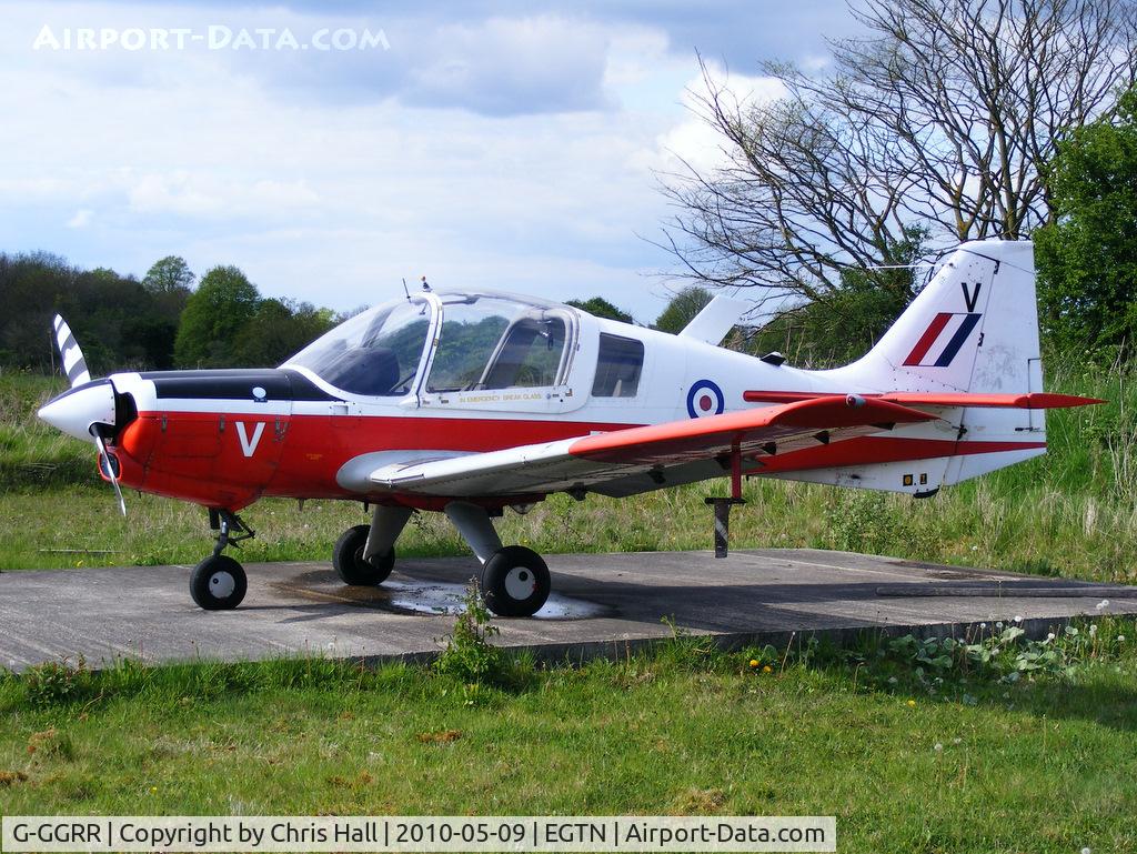 G-GGRR, 1974 Scottish Aviation Bulldog T.1 C/N BH120/272, at Enstone Airfield