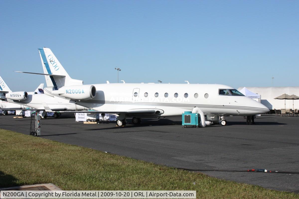 N200GA, 2008 Israel Aircraft Industries Gulfstream 200 C/N 173, Gulfstream 200