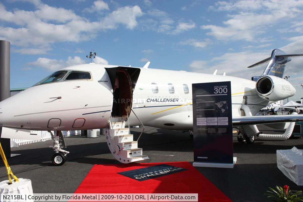 N215BL, 2008 Bombardier Challenger 300 (BD-100-1A10) C/N 20215, Challenger 300