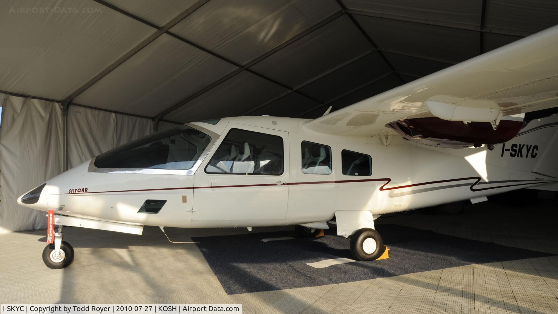 I-SKYC, OMA Sud Skycar C/N 01, EAA AIRVENTURE 2010