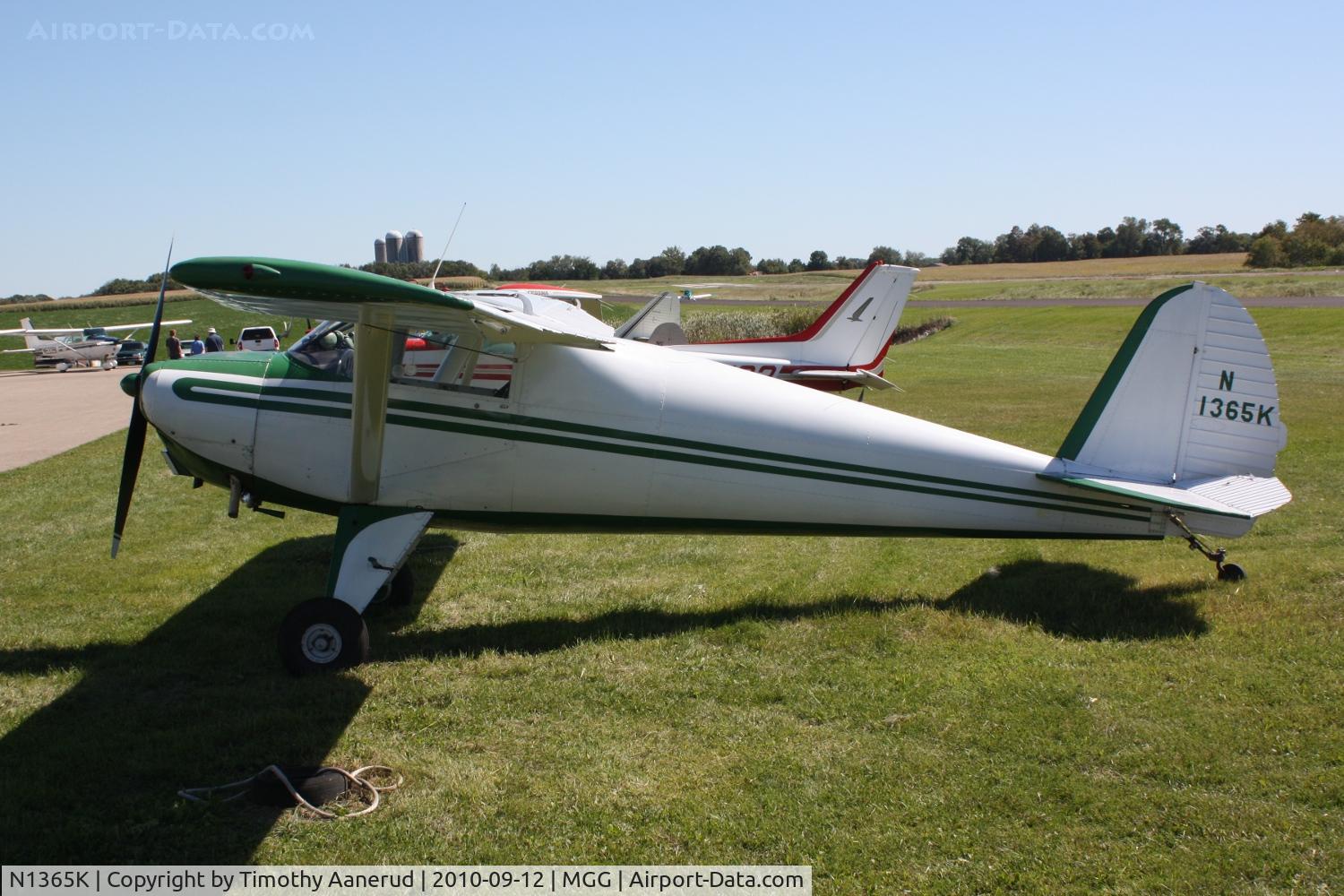 N1365K, 1946 Luscombe 8A C/N 4092, 1946 Luscombe 8A, c/n: 4092