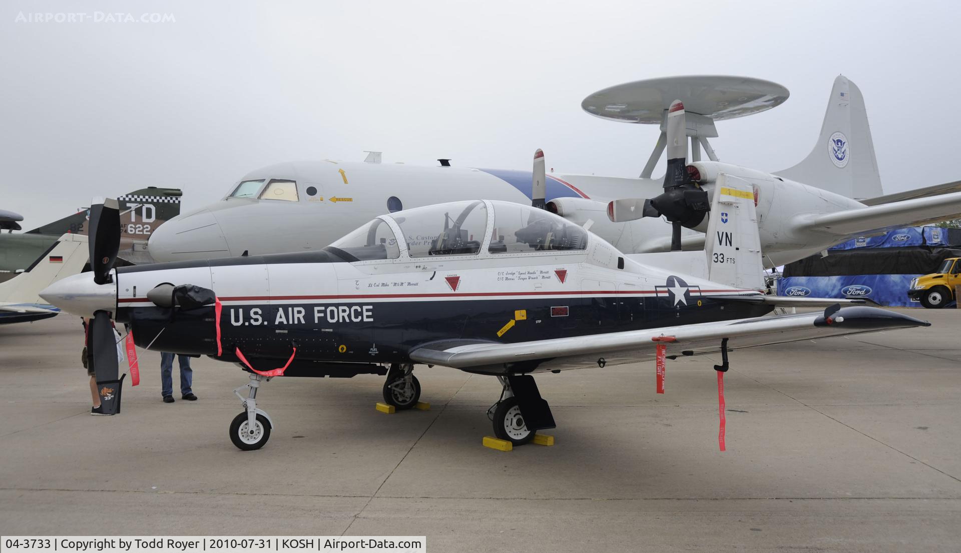 04-3733, 2004 Raytheon T-6A Texan II C/N PT-285, EAA AIRVENTURE 2010
