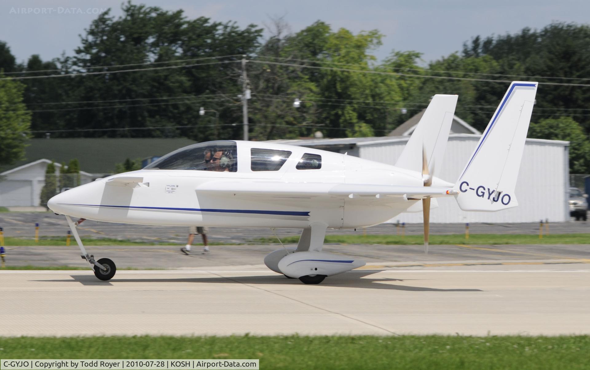 C-GYJO, 2004 Co-Z Cozy Mark IV C/N 091, EAA AIRVENTURE 2010