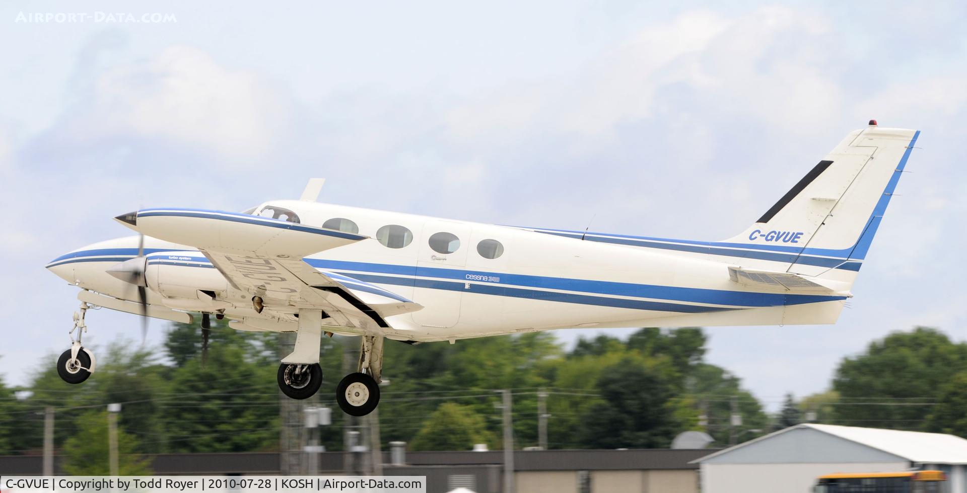 C-GVUE, 1977 Cessna 340A C/N 340A0354, EAA AIRVENTURE 2010