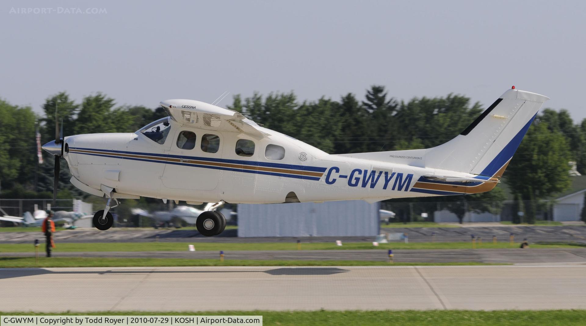 C-GWYM, 1981 Cessna P210N Pressurised Centurion C/N P21000786, EAA AIRVENTURE 2010