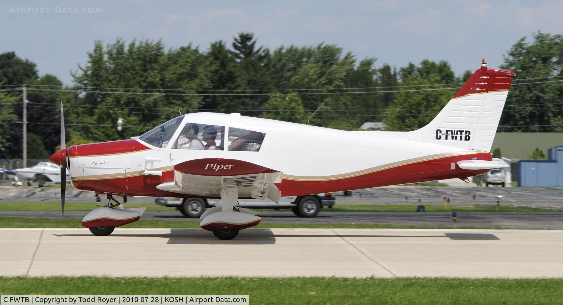 C-FWTB, 1968 Piper PA-28-140 Cherokee C/N 28-24259, EAA AIRVENTURE 2010