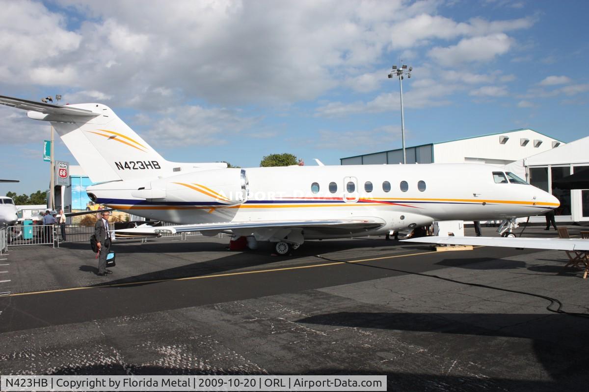 N423HB, 2009 Hawker Beechcraft 4000 C/N RC-23, Hawker 4000
