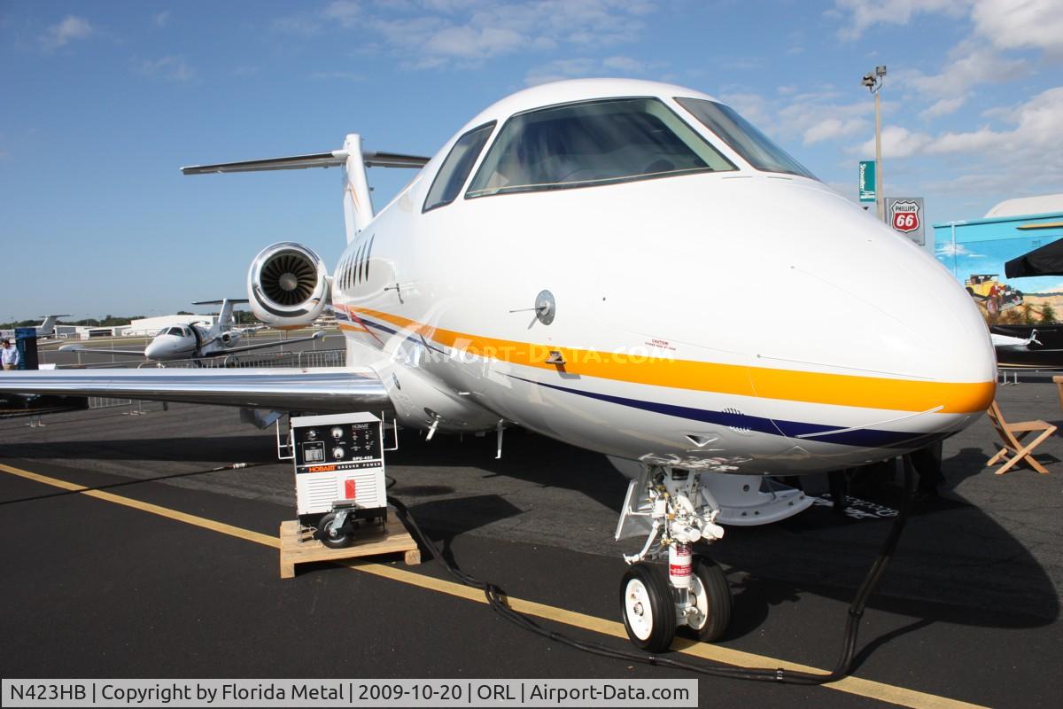 N423HB, 2009 Hawker Beechcraft 4000 C/N RC-23, Hawker 4000