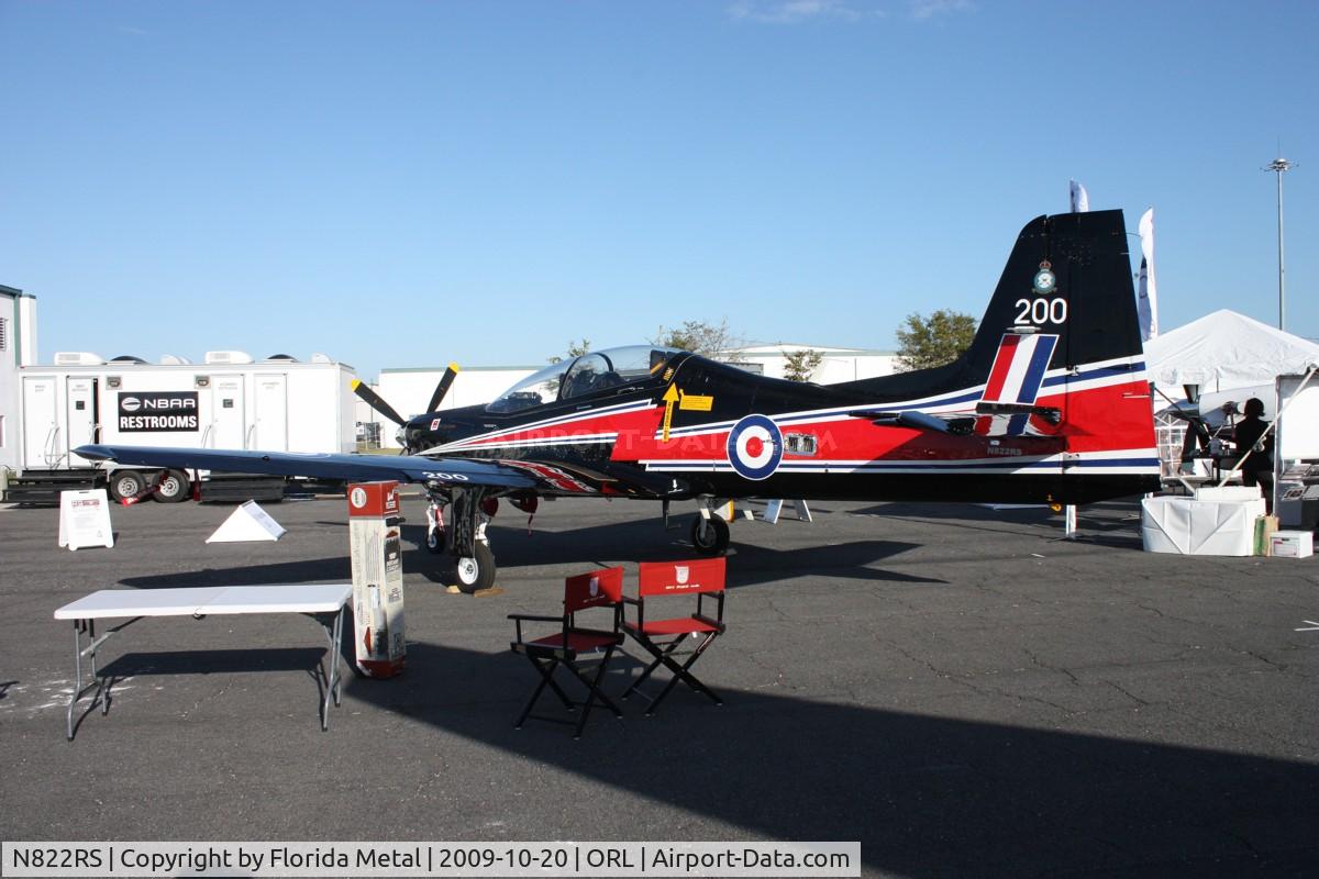 N822RS, 1989 Short S-312 Tucano T1 C/N S025/T25, Tucano