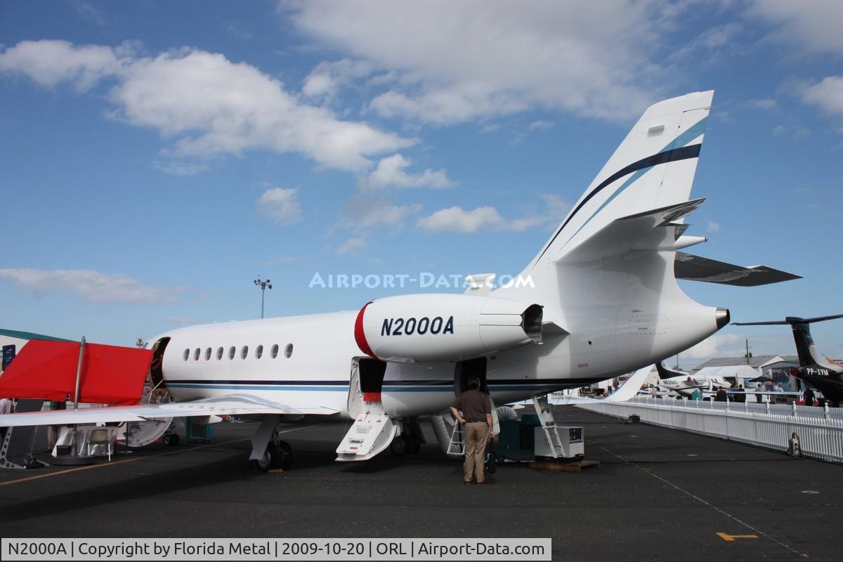 N2000A, 2008 Dassault Falcon 2000EX C/N 151, Falcon 2000EX