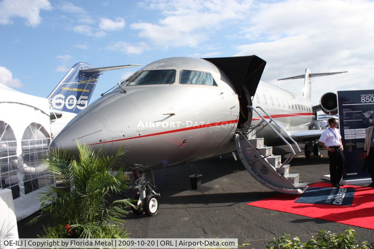 OE-ILI, 2005 Bombardier Challenger 850 (CL-600-2B19) C/N 8048, Challenger 850