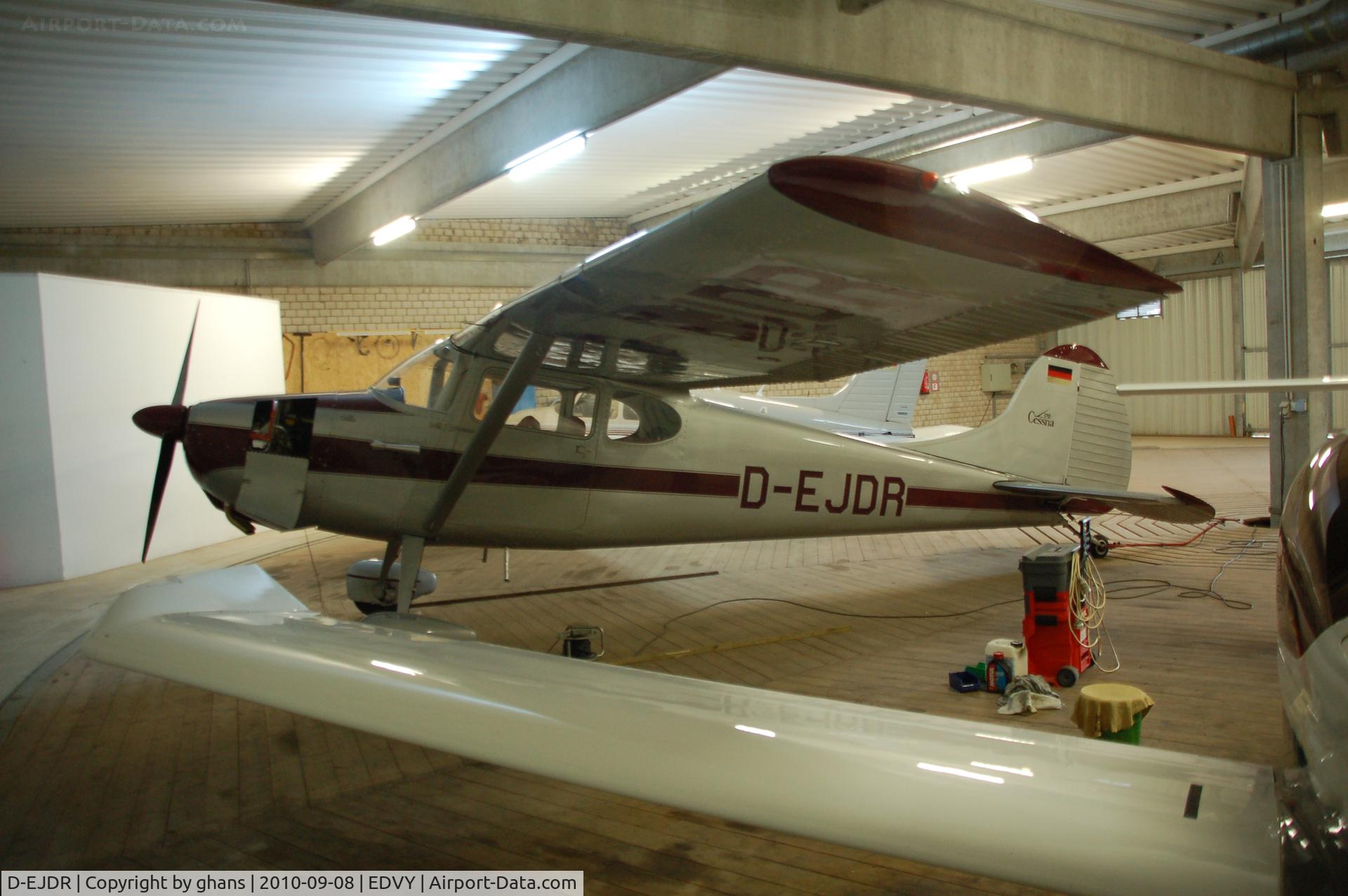 D-EJDR, Cessna 170A C/N 19370, @ Porta Westfalica