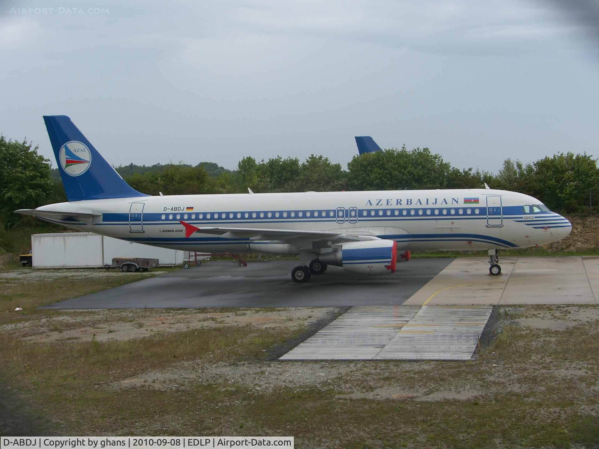 D-ABDJ, 2006 Airbus A320-214 C/N 2865, Parked @ Paderborn