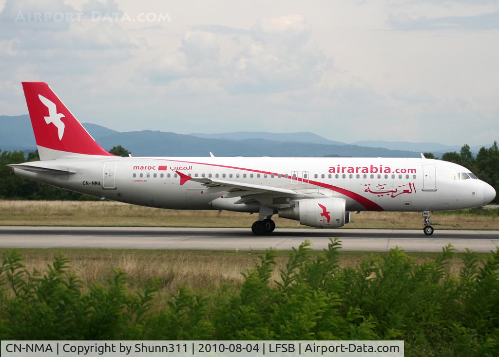 CN-NMA, 2009 Airbus A320-214 C/N 3809, Taking off rwy 16