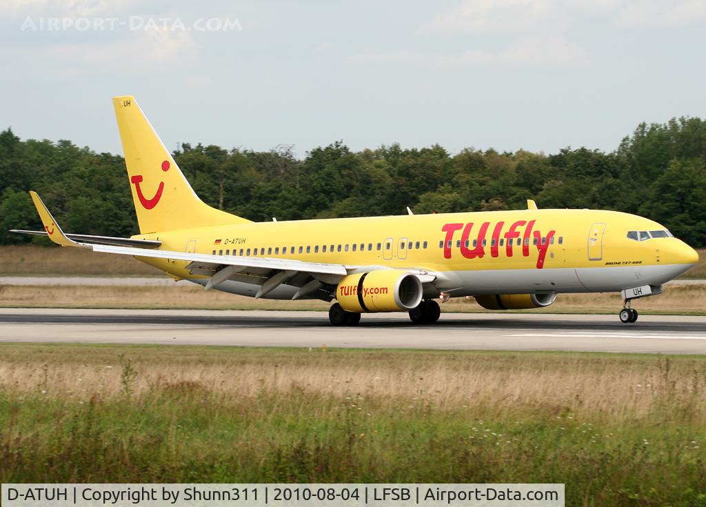 D-ATUH, 2006 Boeing 737-8K5 C/N 34689, Landing rwy 16