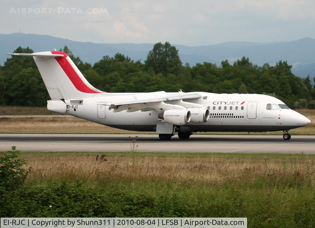 EI-RJC, 1998 British Aerospace Avro 146-RJ85 C/N E.2333, Landing rwy 16