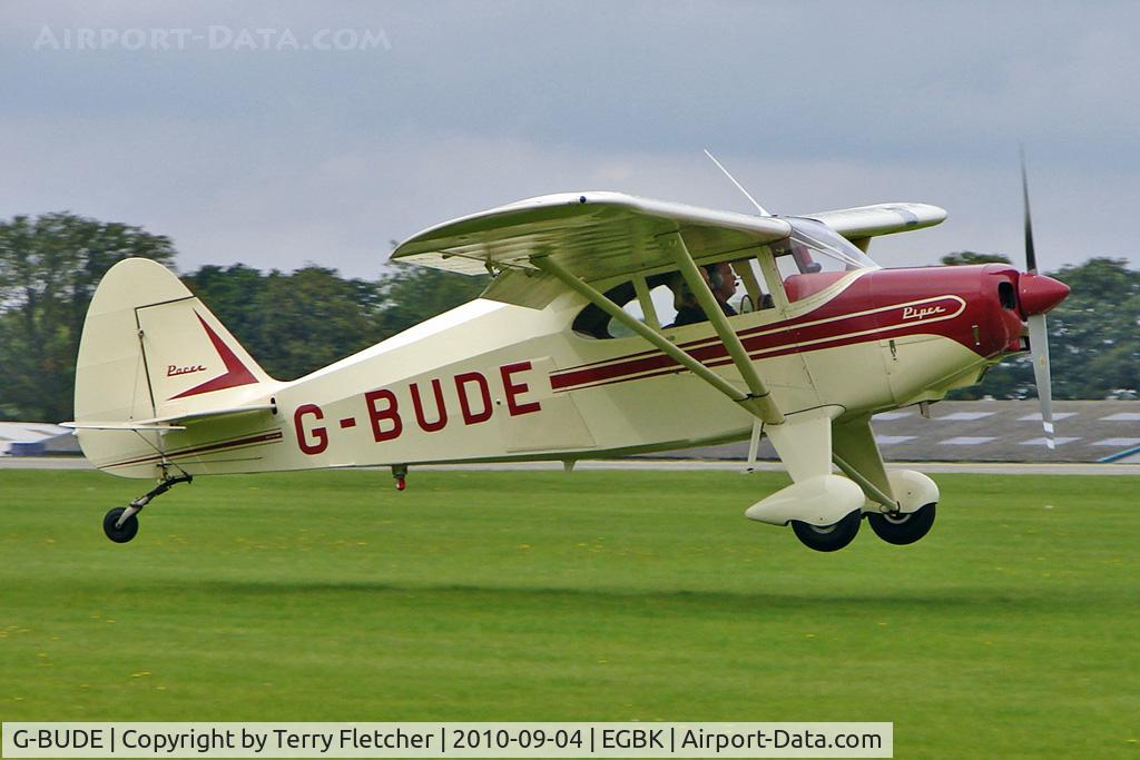 G-BUDE, 1953 Piper PA-22-135 Tri-Pacer C/N 22-980, 1953 Piper PIPER PA-22-135, c/n: 22-980 at 2010 LAA National Rally