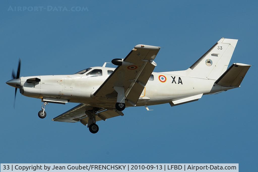 33, Socata TBM-700A C/N 33, TBM700 cn33 FRANCE AIR FORCE