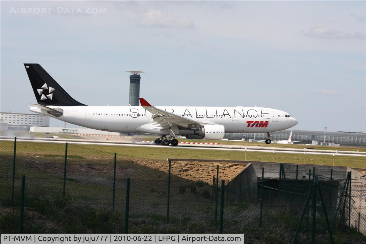 PT-MVM, 2007 Airbus A330-223 C/N 0869, special color