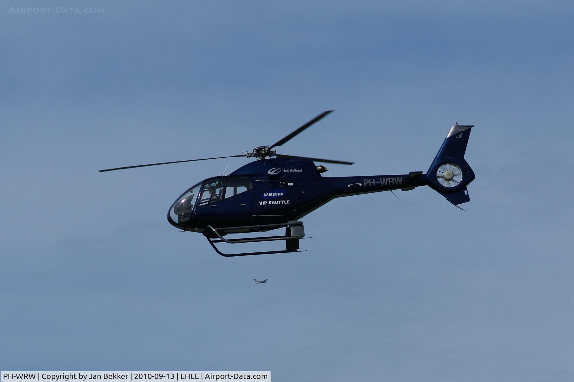 PH-WRW, 2001 Eurocopter EC-120B Colibri C/N 1277, Just flying over Lelystad Airport