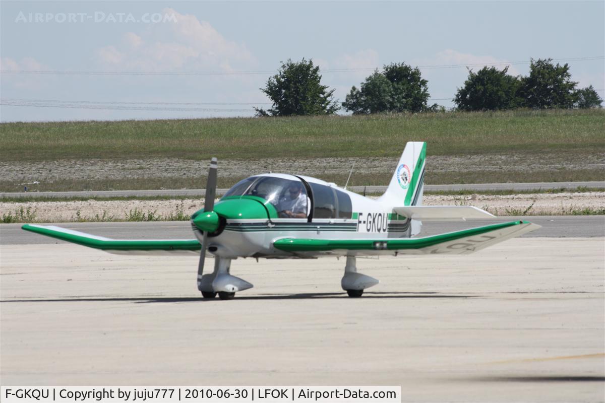 F-GKQU, Robin DR-400-180 Regent C/N 2065, on transit at Vatry