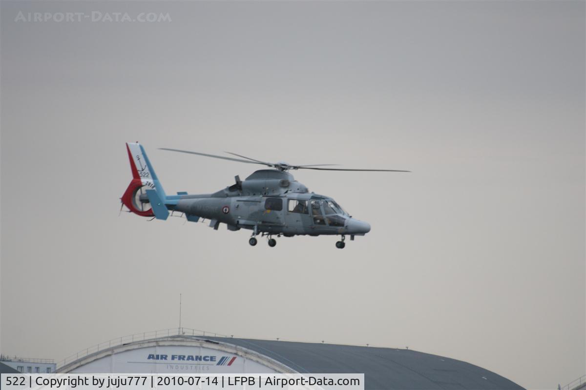 522, Eurocopter AS-565SA Panther C/N 6522, on display for national day