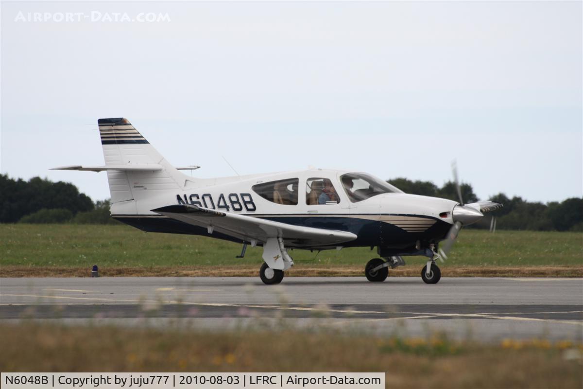 N6048B, 2000 Rockwell Commander 114B C/N 14676, on transit at Maupertus