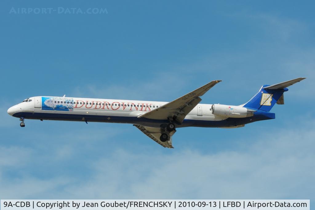 9A-CDB, 1991 McDonnell Douglas MD-83 (DC-9-83) C/N 49986, flight DBK503
BCN/BOD/PUY/DBV