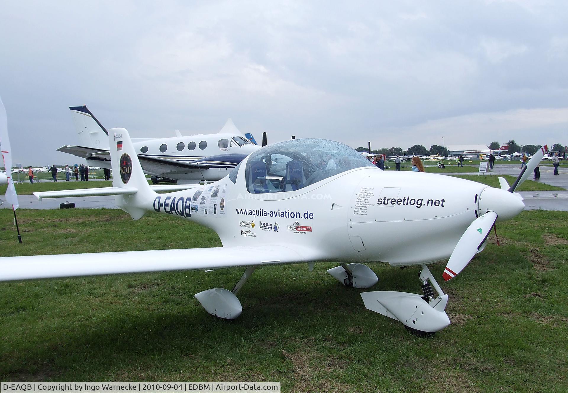 D-EAQB, 2002 Aquila A210 (AT01) C/N AT01-103, Aquila A210 (AT01) at the 2010 Air Magdeburg