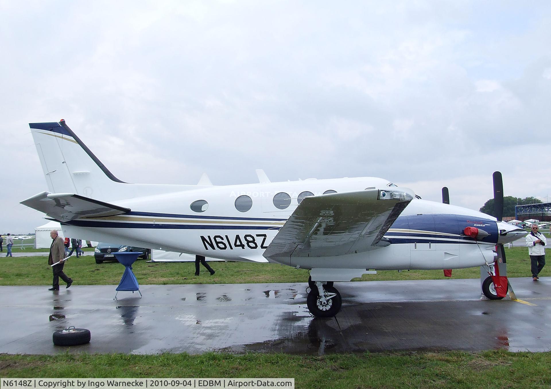 N6148Z, Hawker Beechcraft Corp C90GTI King Air C/N LJ-1948, Beechcraft King Air C90GTI at the 2010 Air Magdeburg