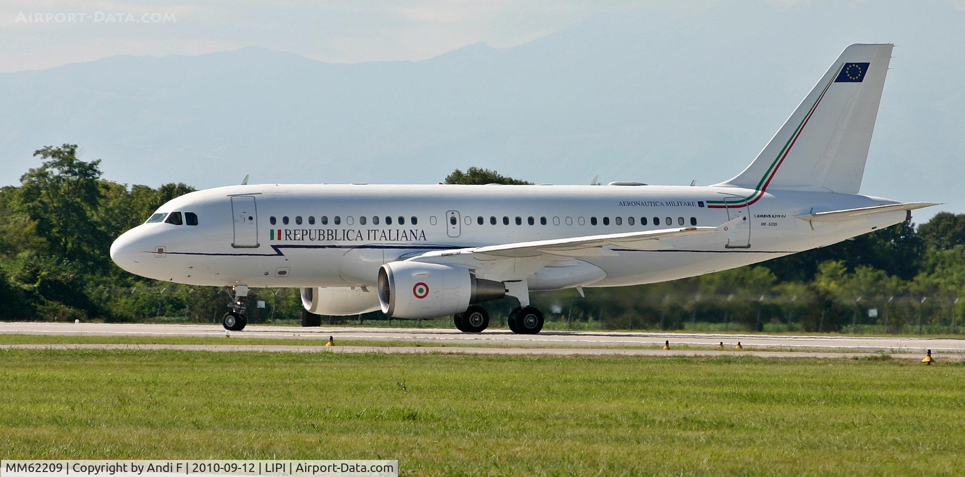 MM62209, 2002 Airbus ACJ319 (A319-115/CJ) C/N 1795, Italy - Air Force