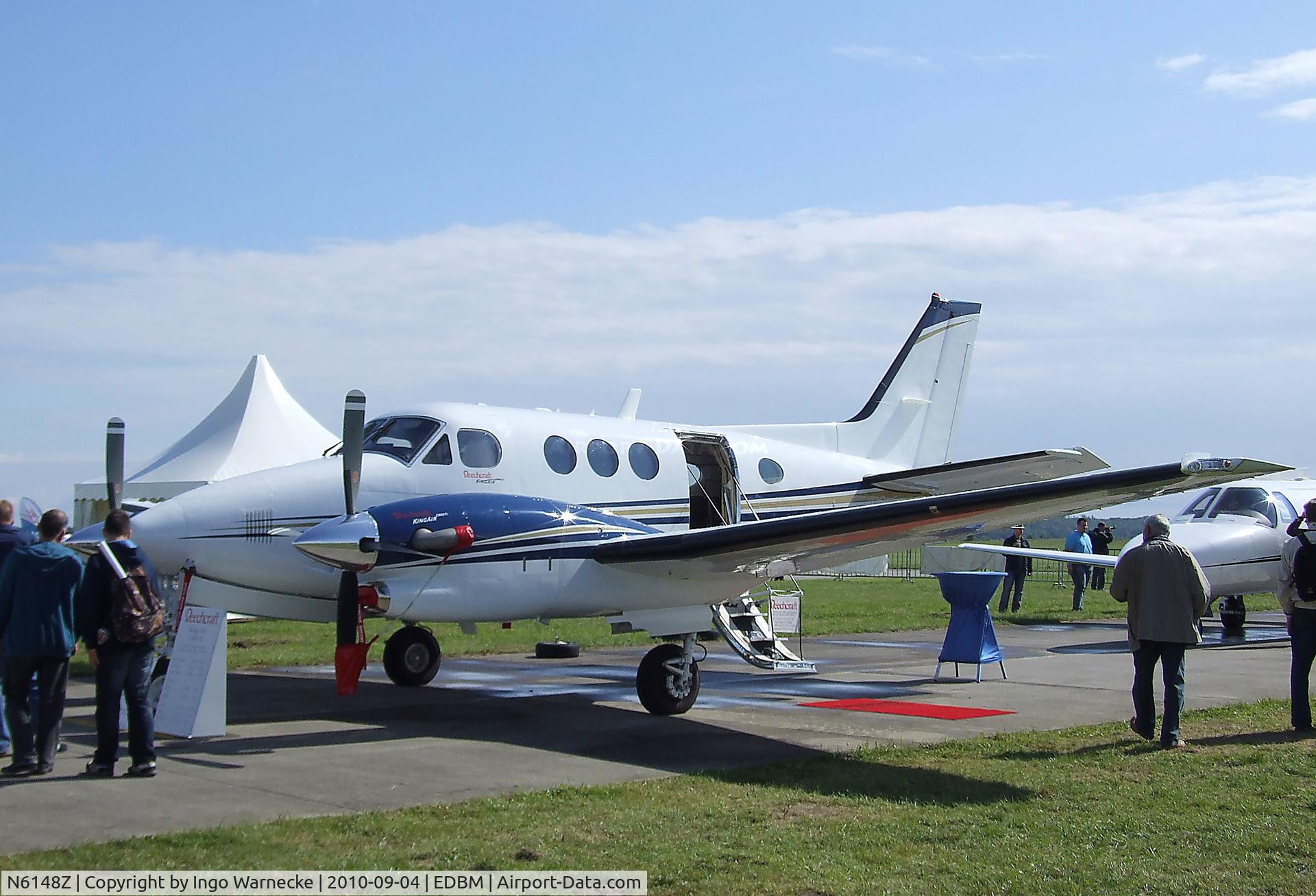 N6148Z, Hawker Beechcraft Corp C90GTI King Air C/N LJ-1948, Beechcraft King Air C90GTI at the 2010 Air Magdeburg