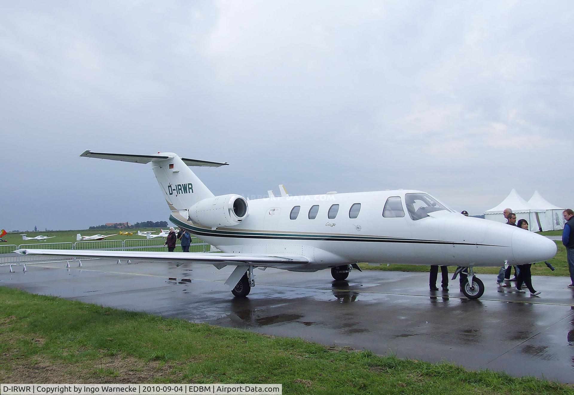 D-IRWR, 1996 Cessna 525 CitationJet CJ1 C/N 525-0118, Cessna 525 CitationJet CJ1 at the 2010 Air Magdeburg