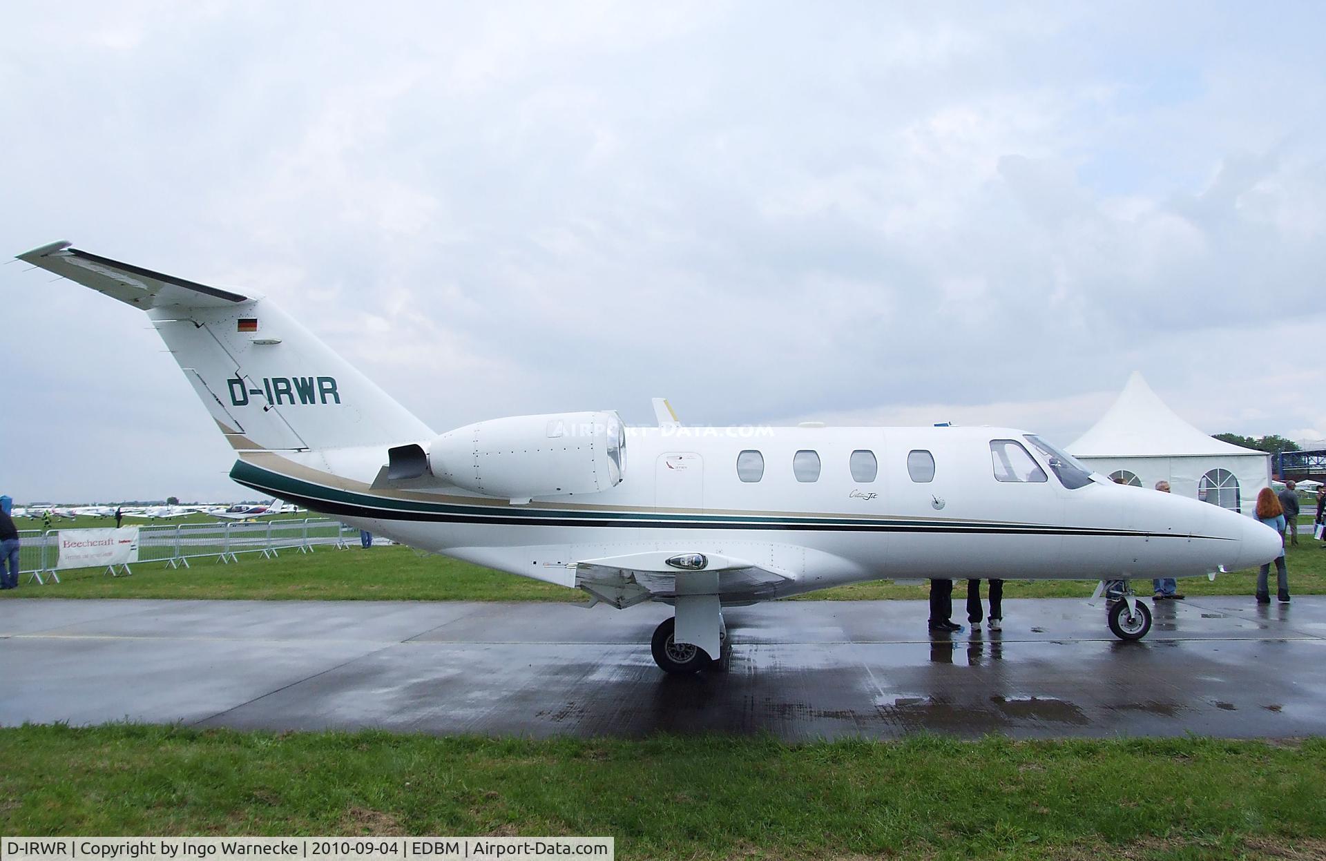 D-IRWR, 1996 Cessna 525 CitationJet CJ1 C/N 525-0118, Cessna 525 CitationJet CJ1 at the 2010 Air Magdeburg