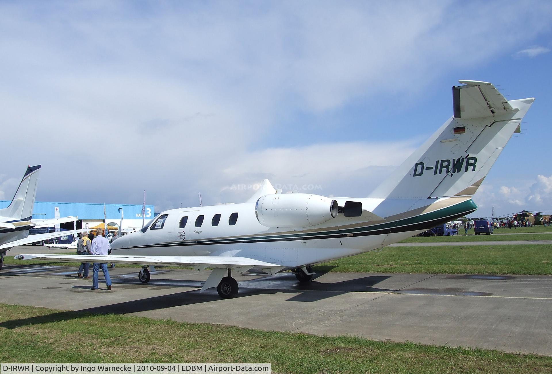 D-IRWR, 1996 Cessna 525 CitationJet CJ1 C/N 525-0118, Cessna 525 CitationJet CJ1 at the 2010 Air Magdeburg
