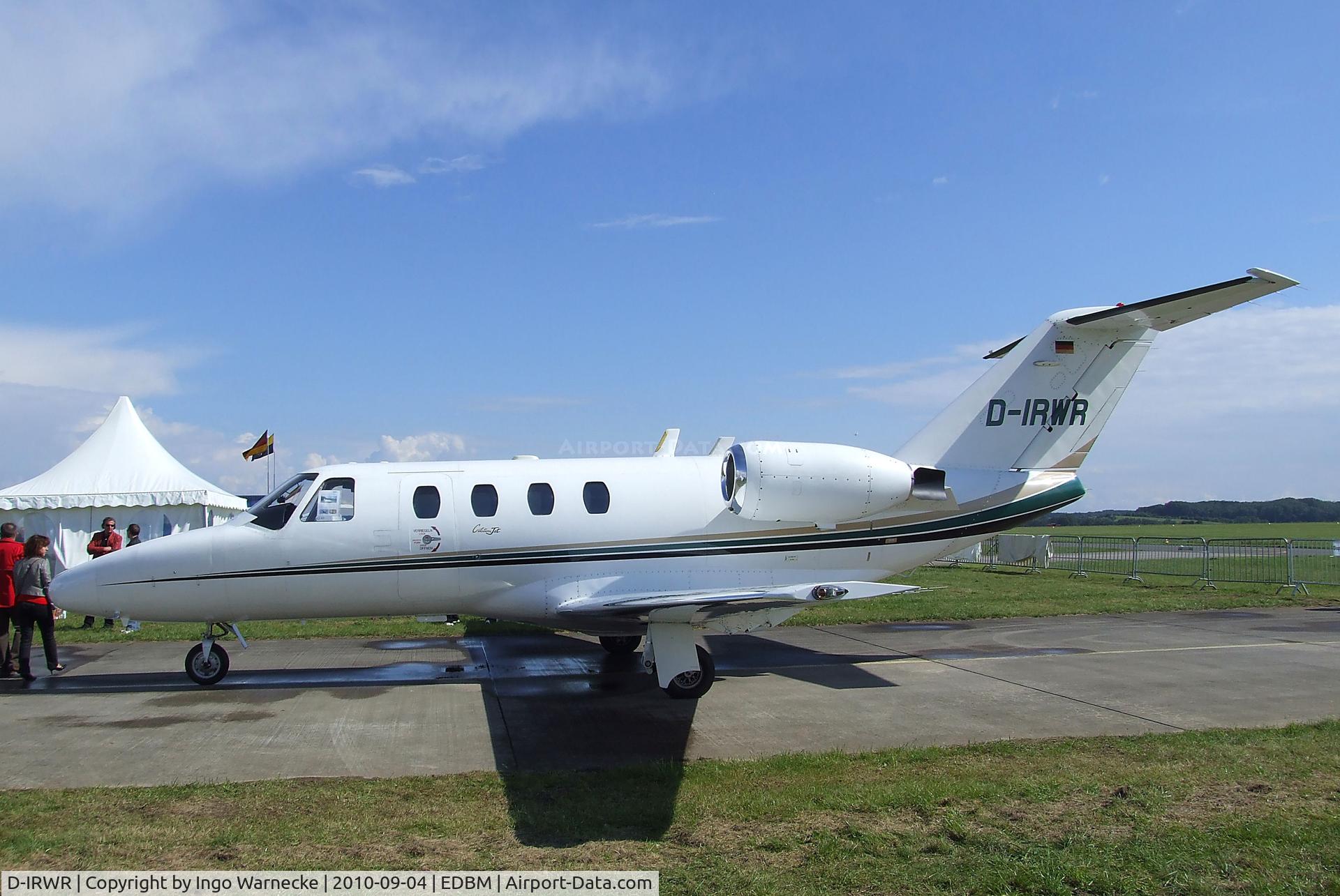 D-IRWR, 1996 Cessna 525 CitationJet CJ1 C/N 525-0118, Cessna 525 CitationJet CJ1 at the 2010 Air Magdeburg