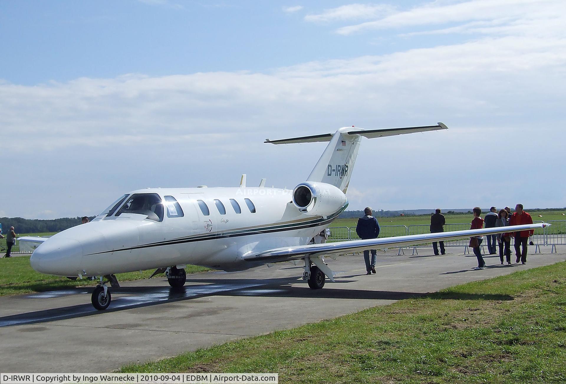 D-IRWR, 1996 Cessna 525 CitationJet CJ1 C/N 525-0118, Cessna 525 CitationJet CJ1 at the 2010 Air Magdeburg