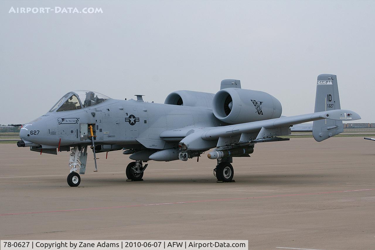 78-0627, 1978 Fairchild Republic A-10C Thunderbolt II C/N A10-0247, At Alliance Airport, Ft. Worth, TX