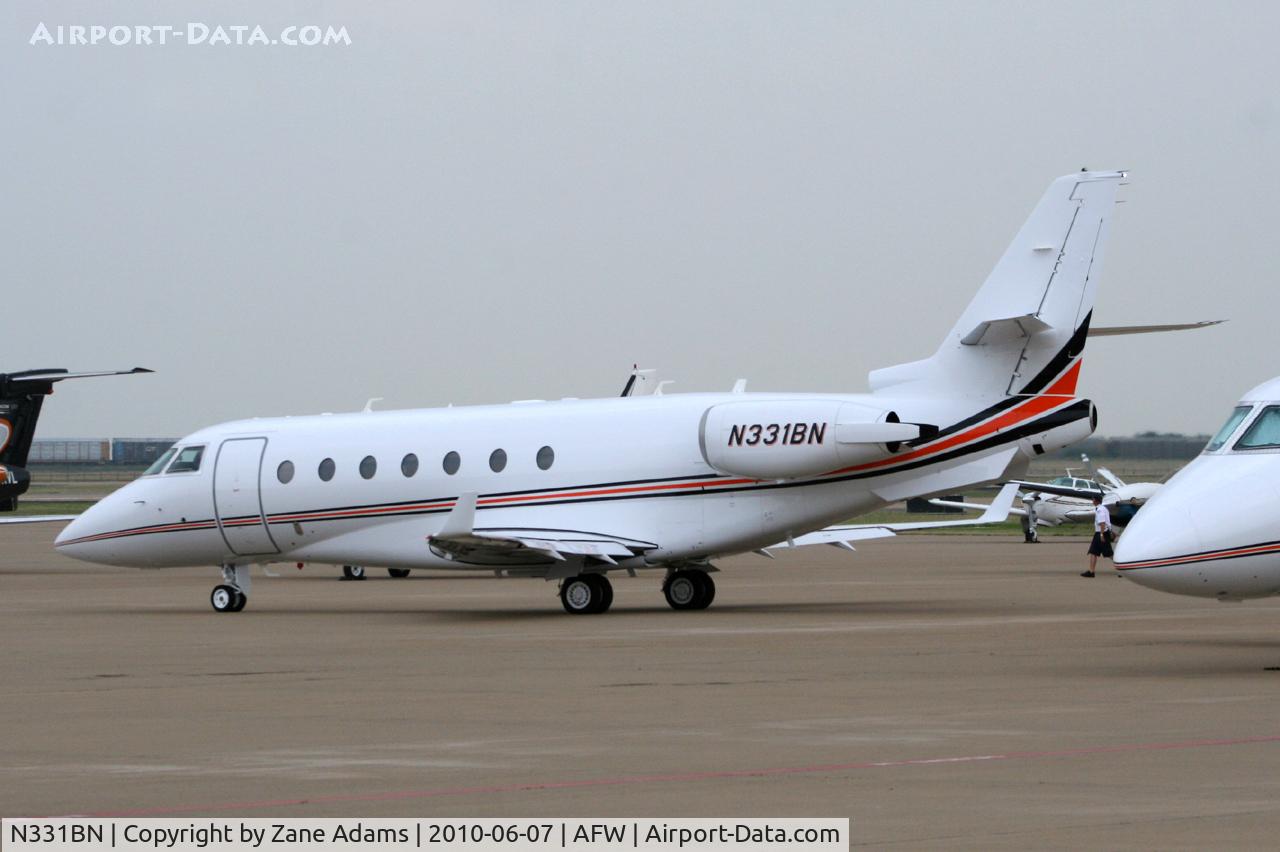 N331BN, 2009 Israel Aerospace Industries Gulfstream 200 C/N 230, At Alliance Airport, Ft. Worth, TX
