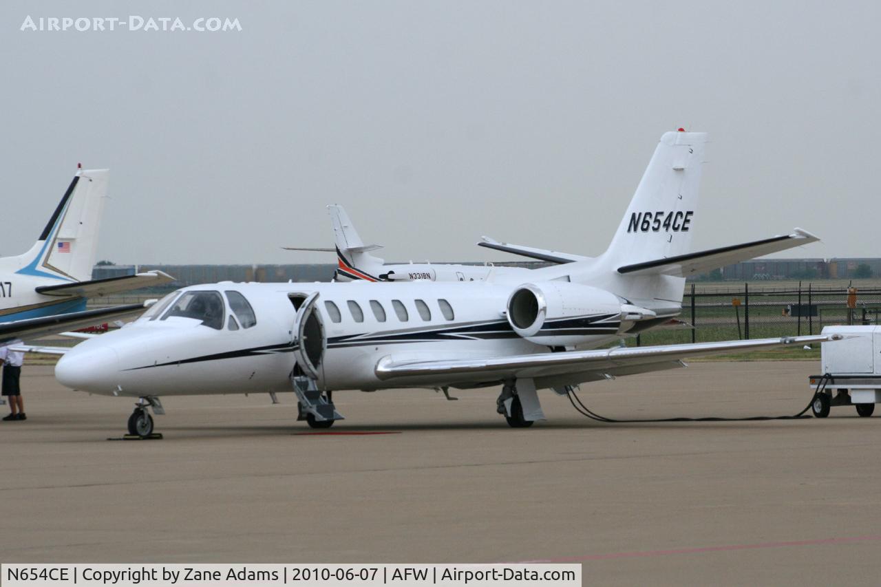 N654CE, 2004 Cessna 560 Citation Encore C/N 560-0654, At Alliance Airport, Ft. Worth, TX