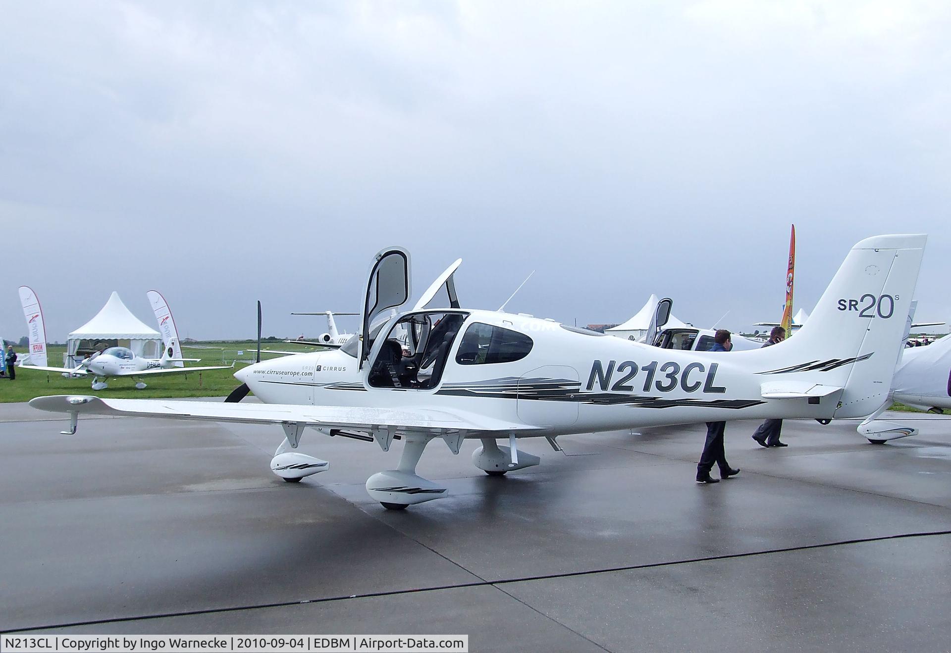 N213CL, 2010 Cirrus SR20 C/N 2055, Cirrus SR20 at the 2010 Air Magdeburg