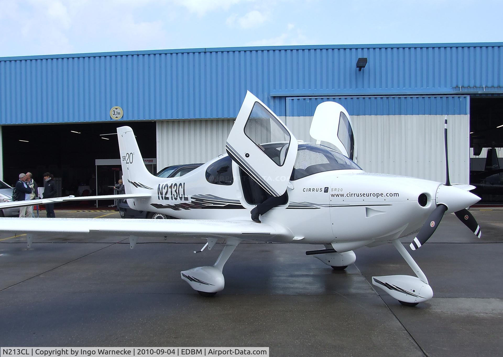 N213CL, 2010 Cirrus SR20 C/N 2055, Cirrus SR20 at the 2010 Air Magdeburg