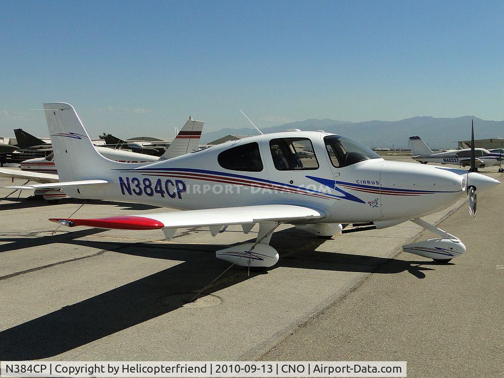 N384CP, 2007 Cirrus SR20 C/N 1872, Parked at Chino