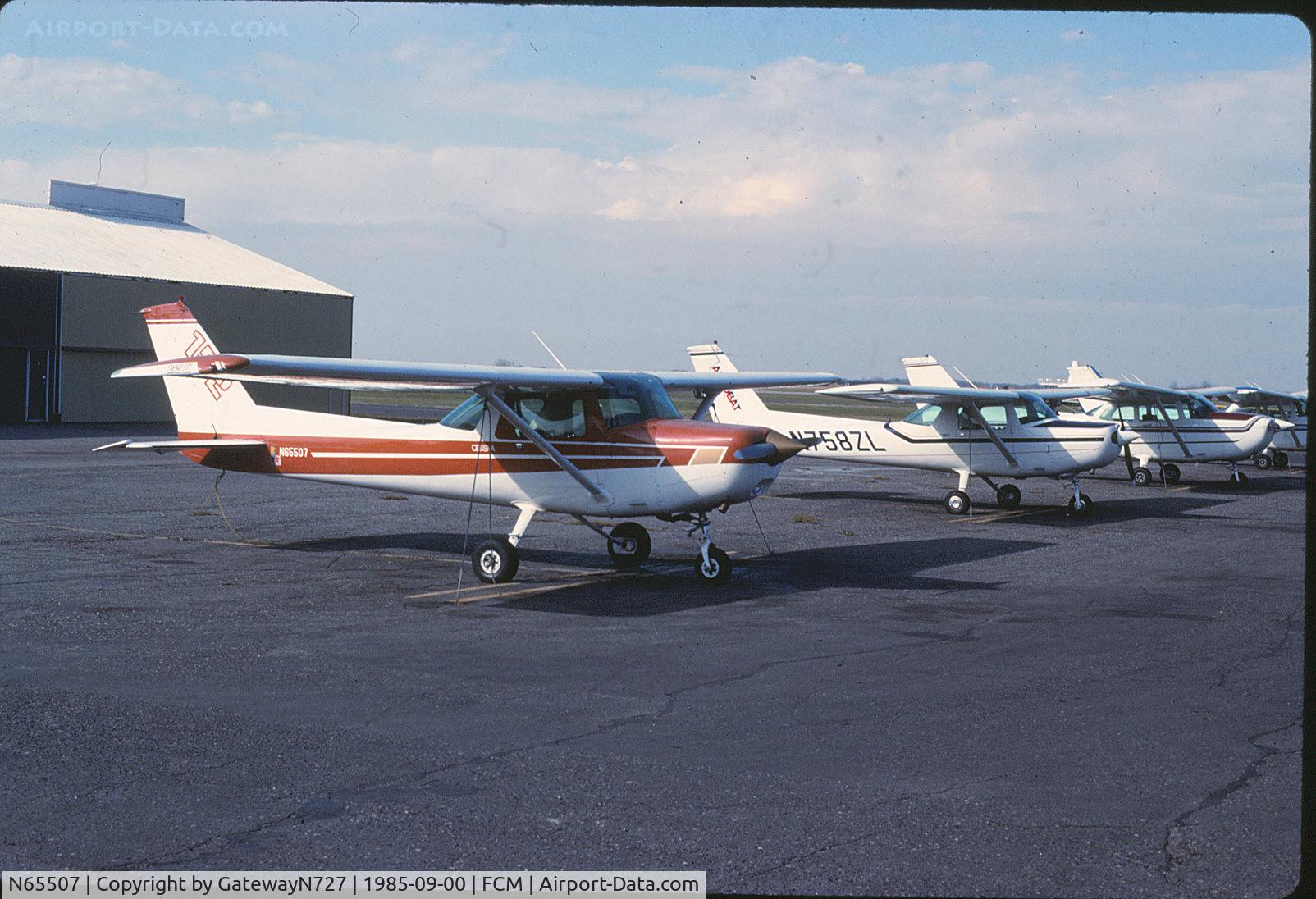 N65507, Cessna 152 C/N 15281594, At Classic Aviation.