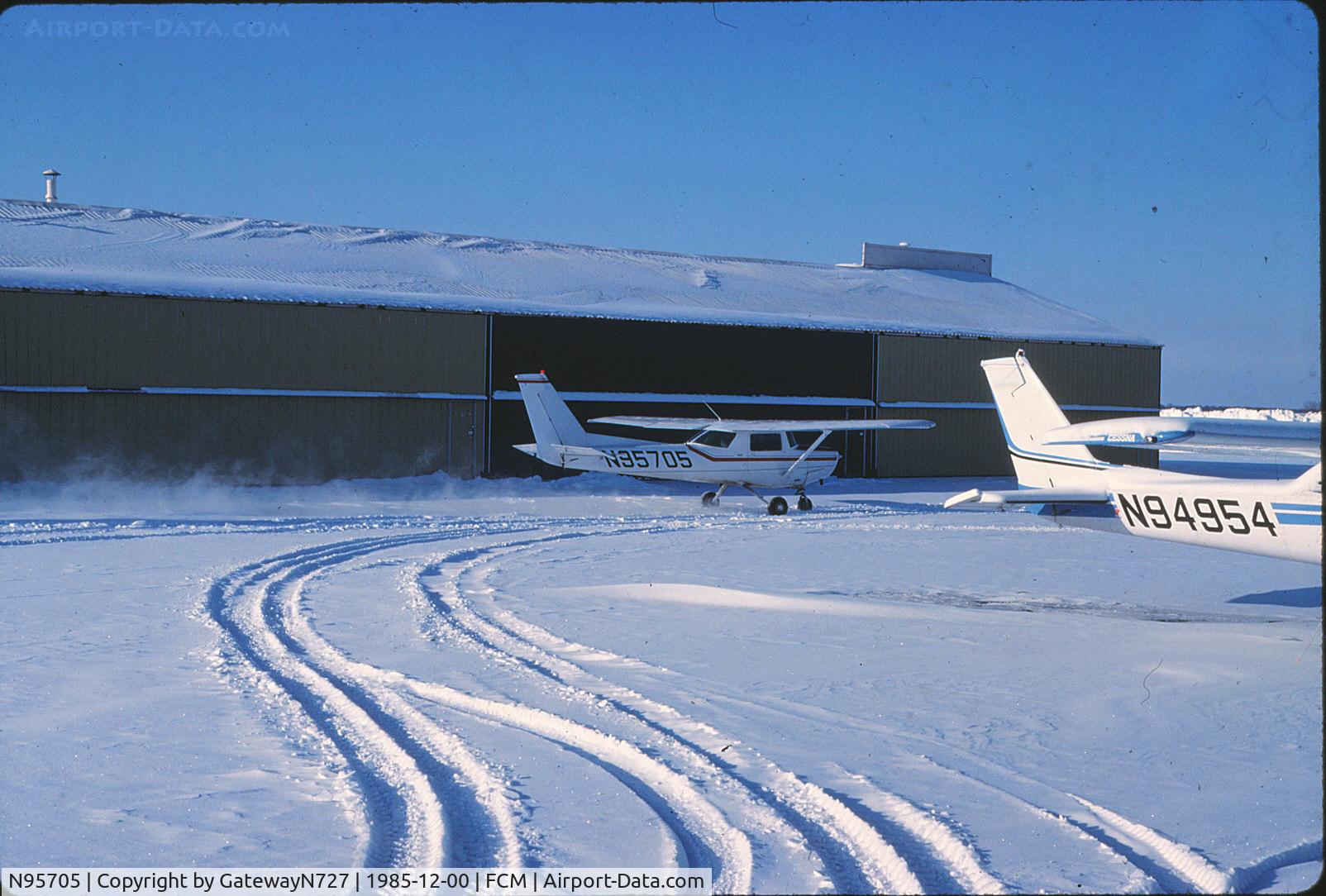 N95705, Cessna 152 C/N 15285960, At Classic Aviation.